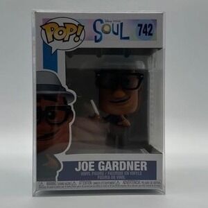 Funko Pop Disney Pixar Soul Joe Gardner #742 Vinyl Figure with Pop Protector